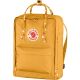 3. Fjallraven Kanken City-Rucksack – Ocker/Konfetti-Muster