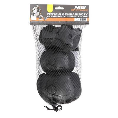 63. Nils Extreme Protektoren Set SCHWARZ Größe M H110