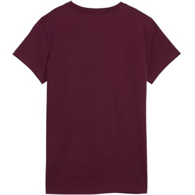 3. Damen-T-Shirt Puma Ess Centered Cat Logo Tee burgunderrot 692916 24