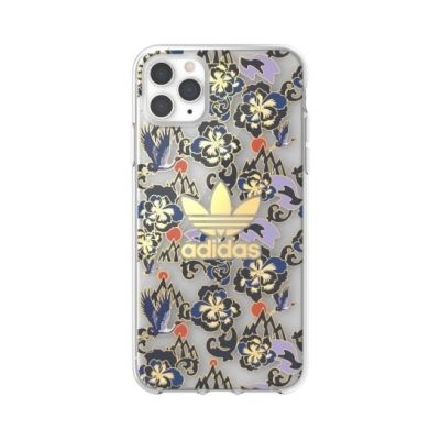 Adidas OR Clear Case CNY AOP für iPhone 11 Pro Max - Gold