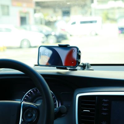 5. Joyroom Autotelefonhalterung mit flexiblem Arm für Armaturenbrett oder Windschutzscheibe, schwarz (JR-ZS259)