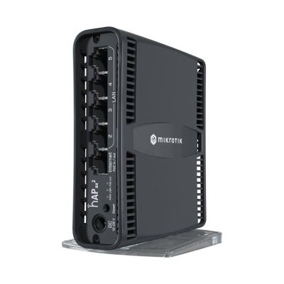 7. Mikrotik hAP ax2 WiFi 6 Router (C52iG-5HaxD2HaxD-TC) 2,4 GHz (2x2)/5 GHz (2x2) 5p