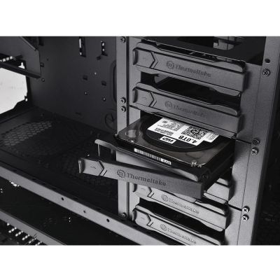 23. Thermaltake View 91 RGB TG CA-1I9-00F1WN-00 Gehäuse (ATX, Extended ATX, Micro ATX, Mini ITX, XL-ATX; Schwarz)