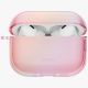 4. Uniq Iridescia Hängehülle für AirPods Pro 3 – Transparentes Rosa