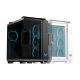 15. Asus TUF GAMING GT502 HORIZON TG ARGB SCHWARZES Gehäuse