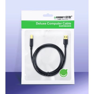 5. Ugreen USB Typ B Druckerkabel (männlich) - USB 2.0 (männlich) 480 Mbit/s 1,5 m schwarz (US135 10350)