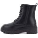 3. Schwarze Plateau-Kampfstiefel für Damen von Big Star (UU274816)