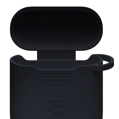 20. 3mk Silikon-AirPods-Hülle für Apple AirPods 2 – Schwarz