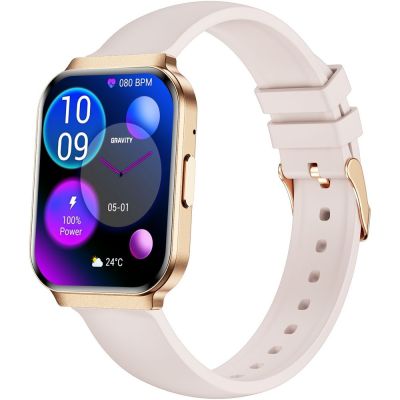 5. Smartwatch Gravity Roségold Armband + Armband GT44-2