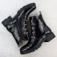 14. Damen-Lackleder-Winterboots im Worker-Stil, schwarz, M.Daszyński MR23123