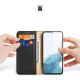 2. Dux Ducis Hivo Hülle Samsung Galaxy S23+ Flip Case Wallet Stand RFID Blocker schwarz