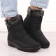 20. Damen-Schneestiefel mit Fellfutter, schwarz, Vinceza 86231