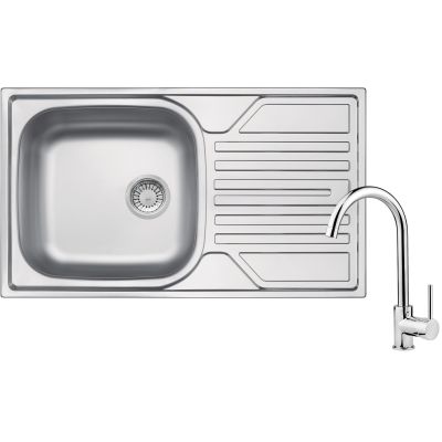 Deante Legato ZELA0113 Küchenspüle mit Armatur