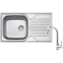 Deante Legato ZELA0113 Küchenspüle mit Armatur