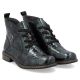 23. Damen-Lackstiefeletten in grüner Kroko-Optik Rieker 71205-90