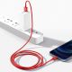 11. Baseus Superior USB - Lightning Kabel 2,4 A 1 m rot (CALYS-A09)