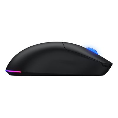 3. HATOR Quasar 3 Kabellose Gaming-Maus, beidhändig bedienbar, Funkfernbedienung + Bluetooth + USB Typ-A, optischer Sensor mit 12.000 DPI
