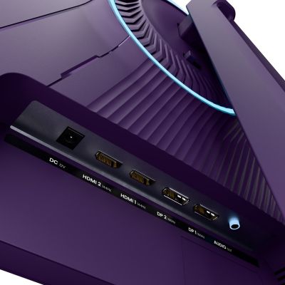 2. Arozzi Nova 27" IPS-Monitor, QHD-Anschluss, Diebstahlsicherung, 16:9, 180 Hz, 1 ms, 2560 x 1440 Pixel, 350 cd/m², 2 HDMI-Anschlüsse, Farbe: Lila