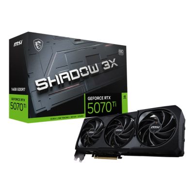 Grafikkarte MSI GeForce RTX 5070 Ti 16G SHADOW 3XOC - BULK
