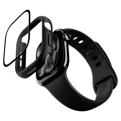 2. Spigen Thin Fit 360 Hülle für Apple Watch 42 Spigen – Schwarz