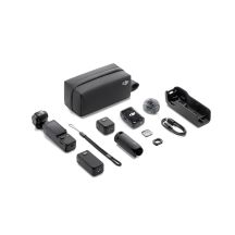 DJI Osmo Pocket 3 Creator Combo-Kamera mit Stabilisator, 4K Ultra HD, 9,4 MP, Schwarz