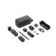 DJI Osmo Pocket 3 Creator Combo-Kamera mit Stabilisator, 4K Ultra HD, 9,4 MP, Schwarz