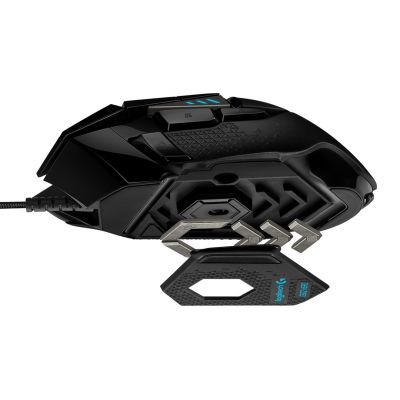 10. Logitech G502 Gaming HERO EU Maus 910-005471 (optisch; 16000 DPI; schwarz)