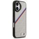 4. BMW M Tricolor Metal Logo MagSafe Case für iPhone 17 – Grau