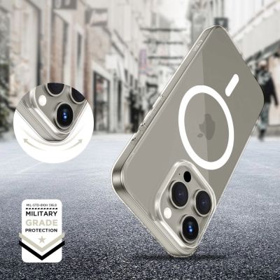 3. Tech-Protect FlexAir MagSafe Case für iPhone 15 Pro – Transparent