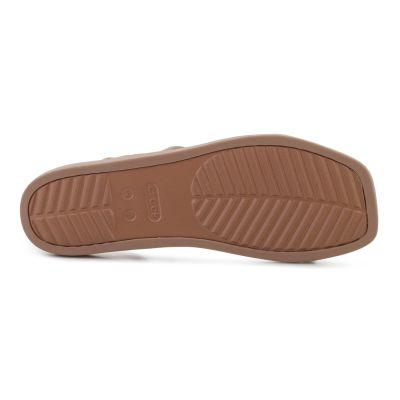 7. CROCS MIAMI Sandalen mit Knöchelriemen in Milchschokolade 212256-2JJ