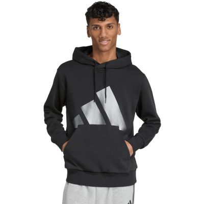 Herren adidas Holiday 3S Hoodie Schwarz JM1698