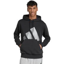 Herren adidas Holiday 3S Hoodie Schwarz JM1698