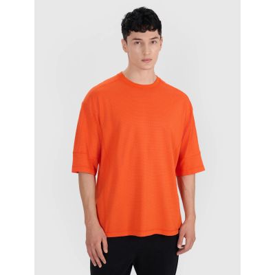 Herren Oversize T-Shirt uni 4F 4FRSS25TTSHM2653-70S
