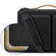 4. Tech-Protect Defender Tasche für Laptop 13-14 - Schwarz und Orange