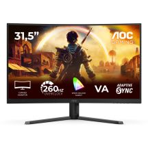 AOC G4 C32G42ZE Computermonitor 80 cm (31,5") 1920 x 1080 px Full HD LED Schwarz, Rot