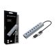 4. Conceptronic HUBBIES21G USB 3.2 Gen 1 (3.1 Gen 1) Typ-A Hubs und USB-Sticks mit 5000 Mbit/s, Grau