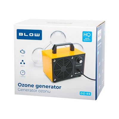 4. Ozongenerator BLOW OZ-03, orange, 60.000 mg/h, 140 W
