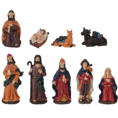 4. KRIPPENFIGUREN 9-TEILIG 16 CM