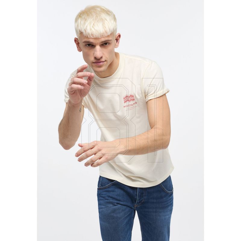 12. Mustang Alex C Print T-Shirt M 1013804-8001