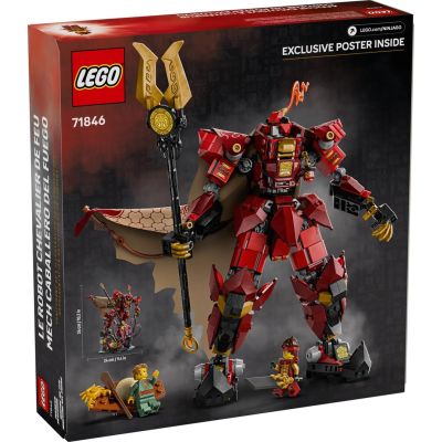 7. LEGO NINJAGO 71846 Feuerritter-Mech