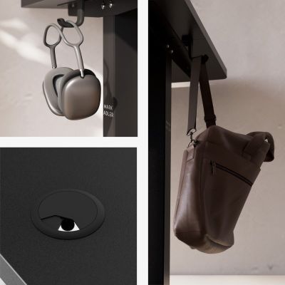 4. Leader 7.3 Black Desk