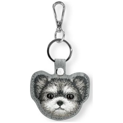 Nimmy New Big Eyed Pet 2.0 Hunde-Tracker-Hülle - Grau
