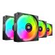 6. TACENS MARS MF-SI4KIT FANS 120 ARGB x4 BK – Lüfter + Hub + Fernbedienung (TACMARS-MFSI4KIT)