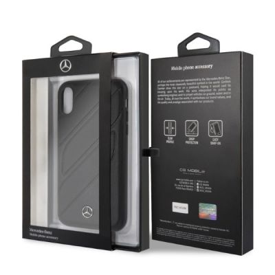 5. Mercedes MEHCI61THLBK iPhone Xr schwarz/schwarz Hardcase New Organic I