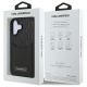 8. Karl Lagerfeld Cardslots Monogram Hülle für iPhone 16 – Schwarz