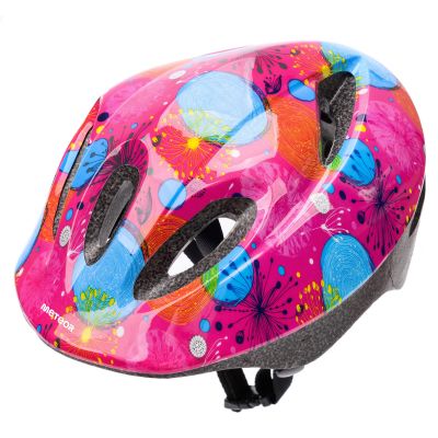 26. Meteor KS05 rosa Fahrradhelm