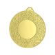 3. Goldmedaille mit Platz für ein 25-mm-Emblem – Stahl