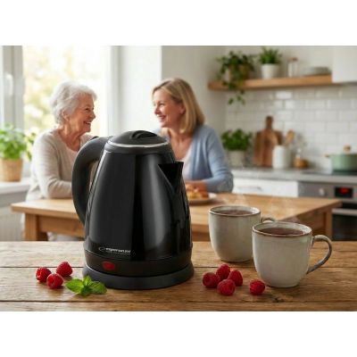 11. ESPERANZA Wasserkocher Parana 1,0 l Schwarz EKK128K