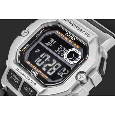 11. CASIO WS-1400H-1BVEF Uhr + Box Unisex