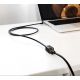 15. Ugreen NW112 11282 Netzwerk-Ethernet-Kabel RJ45 (weiblich) – RJ45 (männlich) F/UTP Cat. 6 1 Gbit/s 3 m – schwarz